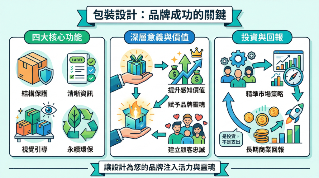 品牌動向 成功品牌的幕後推手:深入解析包裝設計的關鍵與價值