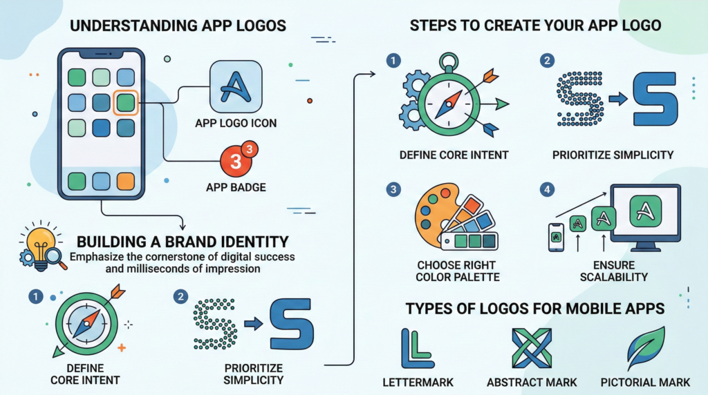 TRENDS The Ultimate Guide to Mobile App Logo Design: Crafting a Lasting Brand Identity